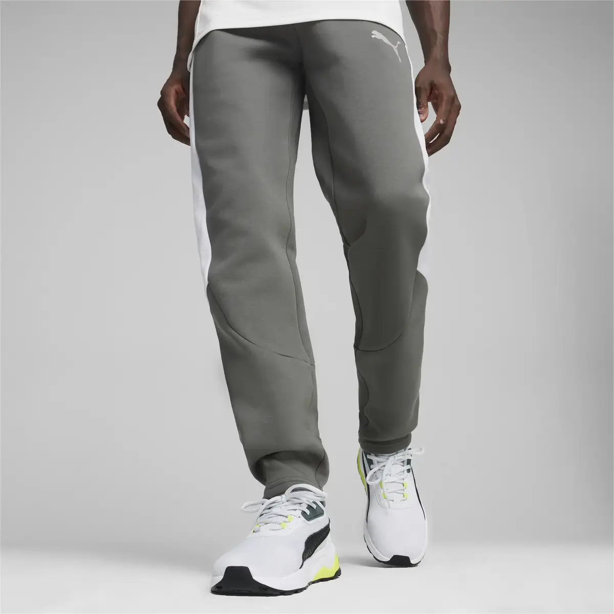 Puma EVOSTRIPE Pants DK Gri Erkek Eşofman Altı