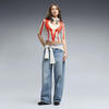 Puma FUTURE.PUMA.ARCHIVE Moto Top Turuncu Kadın T-Shirt