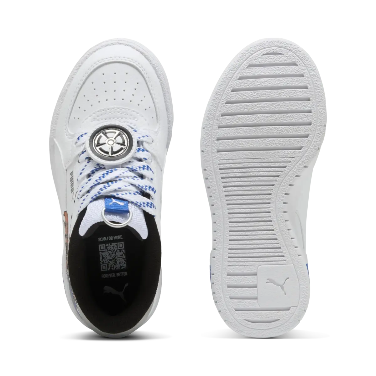 Puma CA Pro Hot Wheels PS Beyaz Unisex Spor Ayakkabı & Sneaker