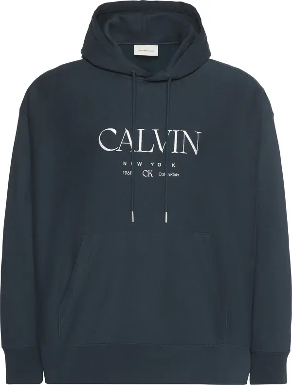 Calvin Klein LS PREMIUM FLEECE CALVIN GRAPHIC Erkek Yeşil Sweatshirt