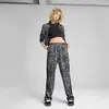 Puma T7 AOP Straight Pants Siyah Kadın Eşofman Altı
