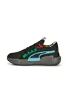Puma Court Rider Chaos Block Party Siyah Kadın/Unisex Basketbol Ayakkabısı