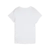 Puma GRAPHICS RUNNING SLOGAN TEE Beyaz Kadın T-Shirt