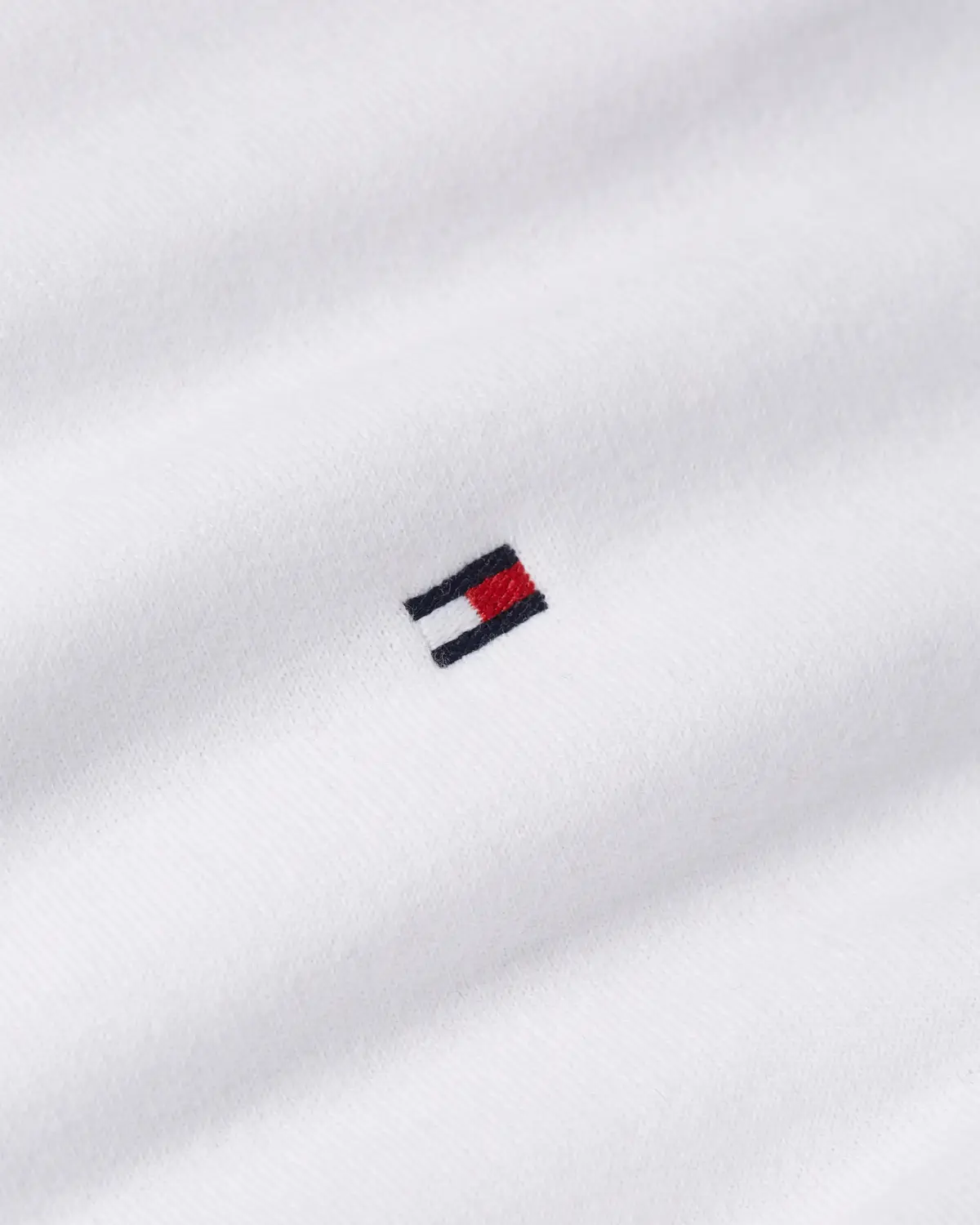 Tommy Hilfiger ESSENTIAL FLEECE HOO Erkek Beyaz Sweatshirt