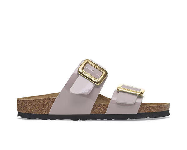Birkenstock SYDNEY CUSHION BUCKLE BF PATENT Mor Kadın terlik
