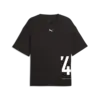 Puma M GRAPHIC OVERSIZED TEE Siyah Erkek T-Shirt