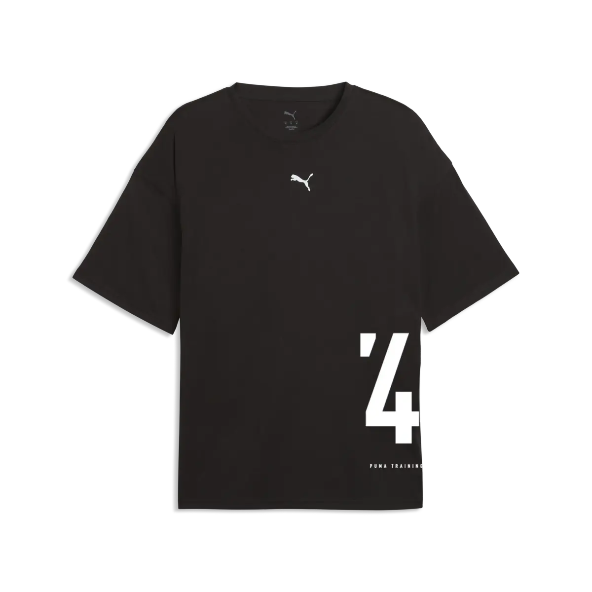 Puma M GRAPHIC OVERSIZED TEE Siyah Erkek T-Shirt