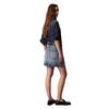 Calvin Klein 90S MINI SKIRT BASSE, SCB, 26 Mavi Kadın Etek
