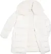 Calvin Klein LUX SATIN PUFFER COA Kadın Krem Şişme Mont