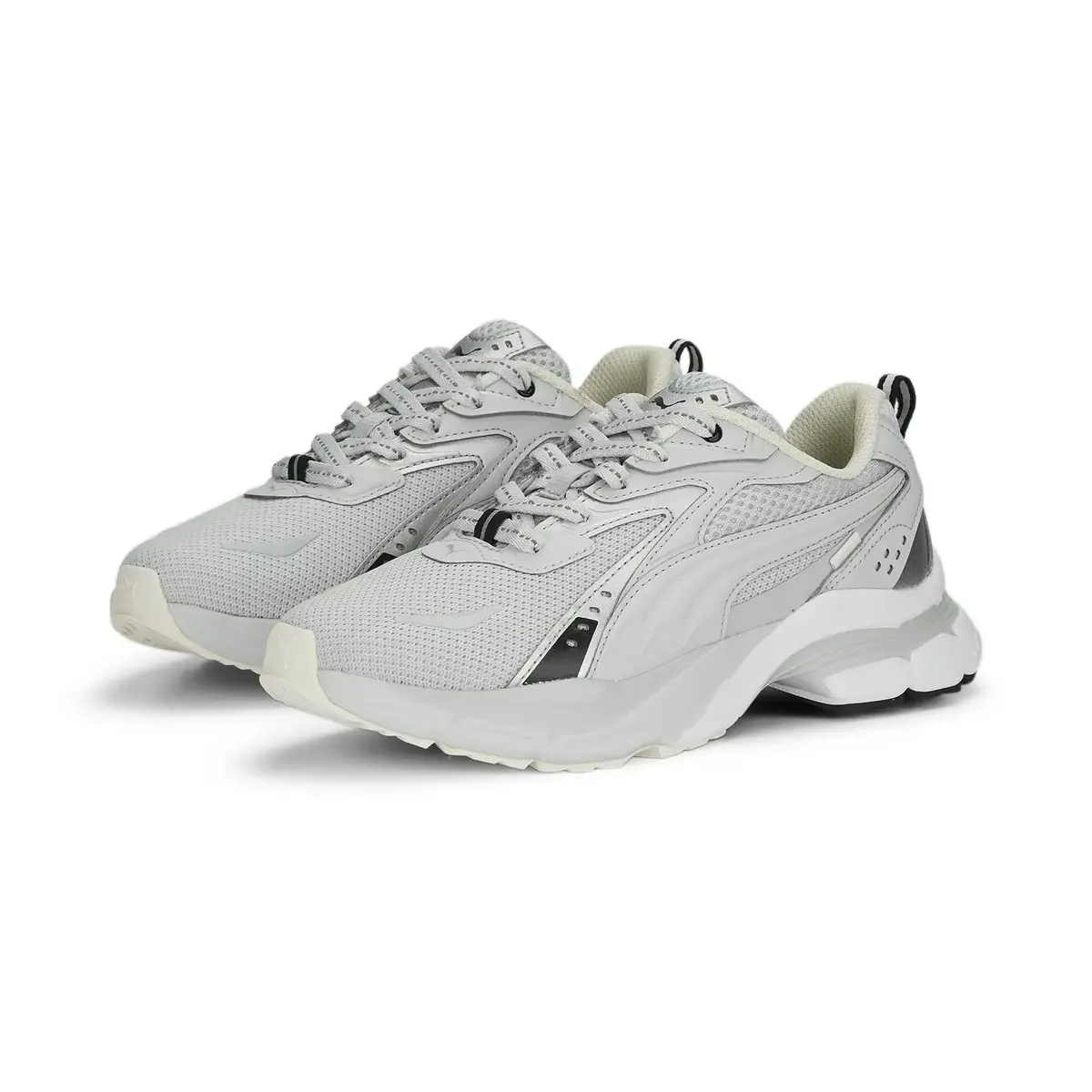 Puma Phlox Wns Glacial Gray-PUMA White Gri Kadın Günlük Spor Ayakkabı
