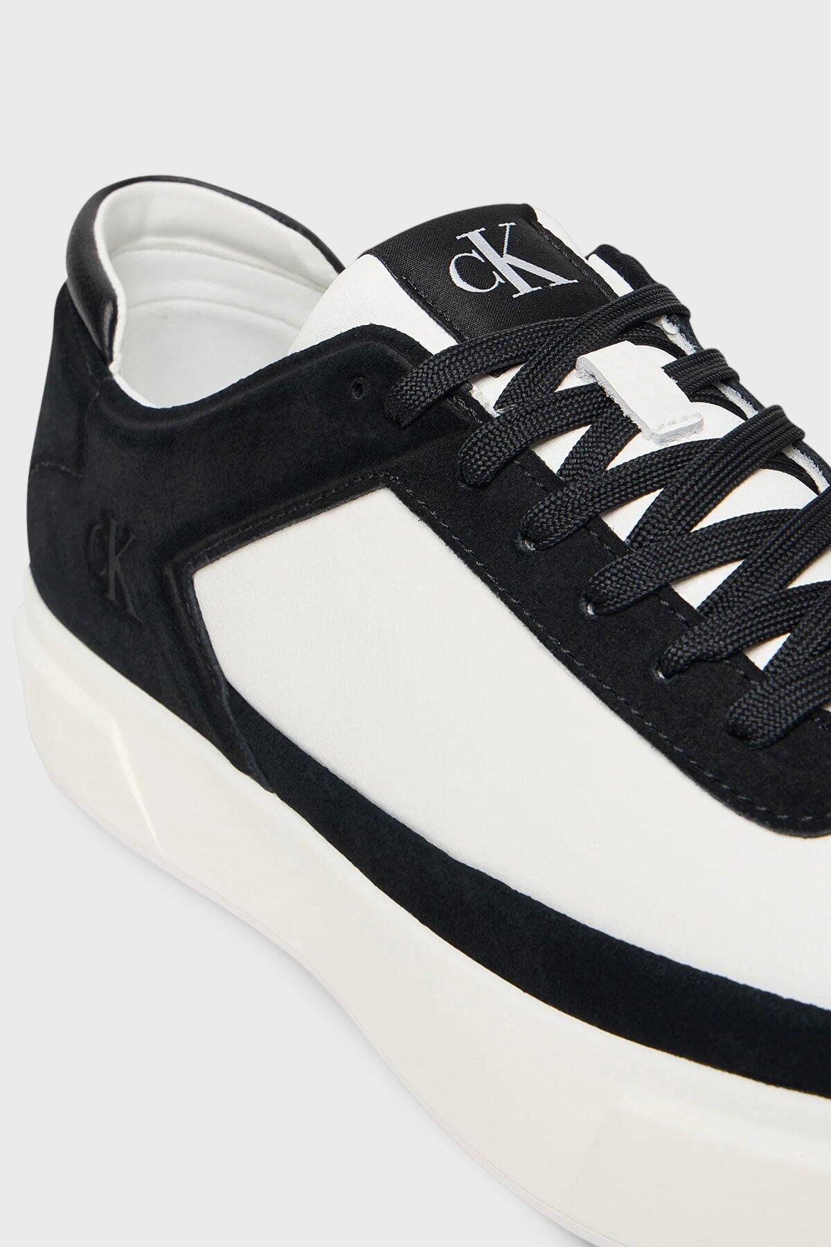 Calvin Klein BASKET CUPSOLE LACEU Beyaz Erkek Günlük Spor Ayakkabı