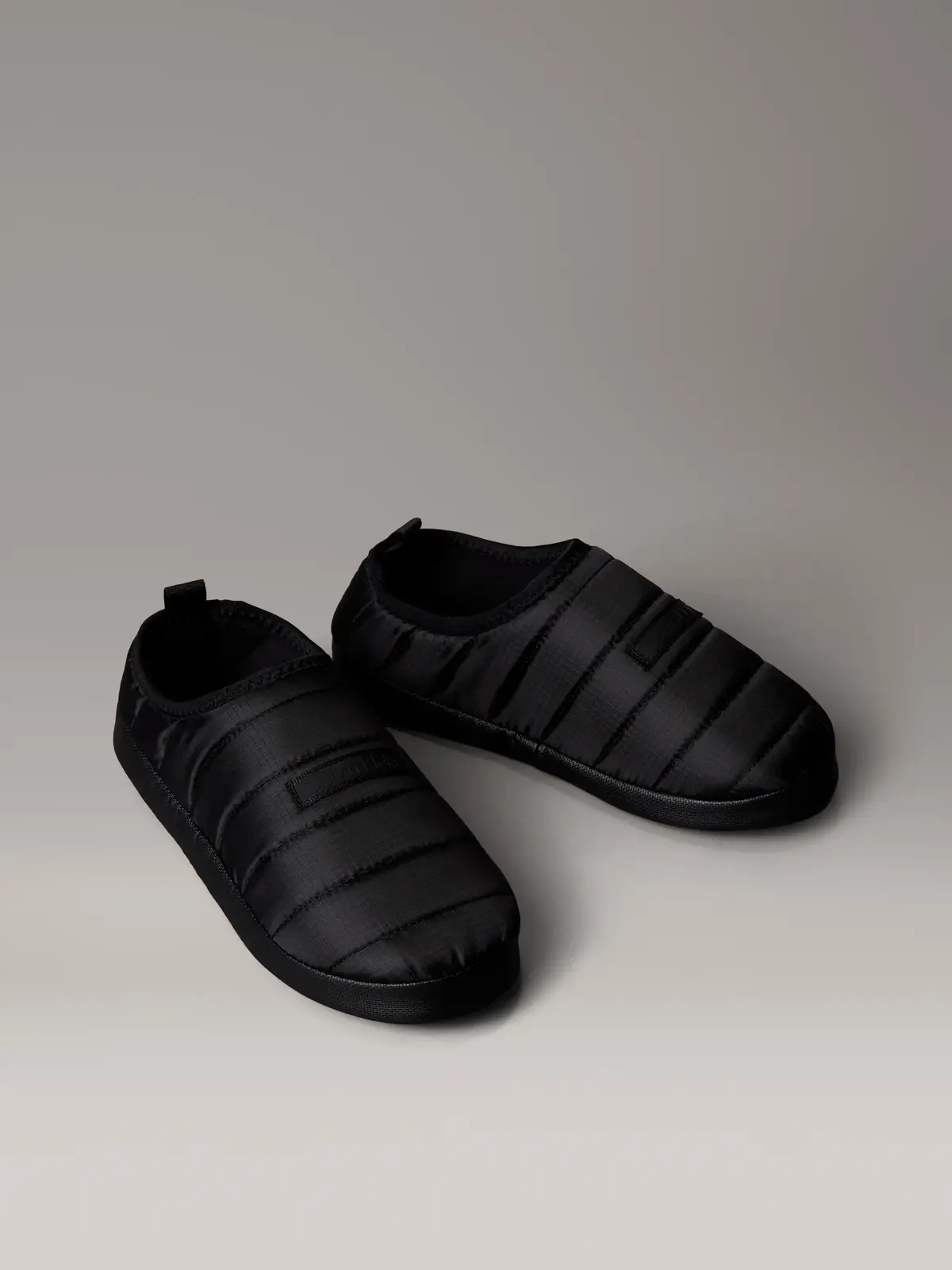 Calvin Klein HOME SLIPPER RIPSTOP Siyah Erkek Ev Terliği