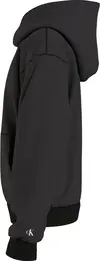Calvin Klein STACKED LOGO RELAXED Erkek Siyah Hoodie