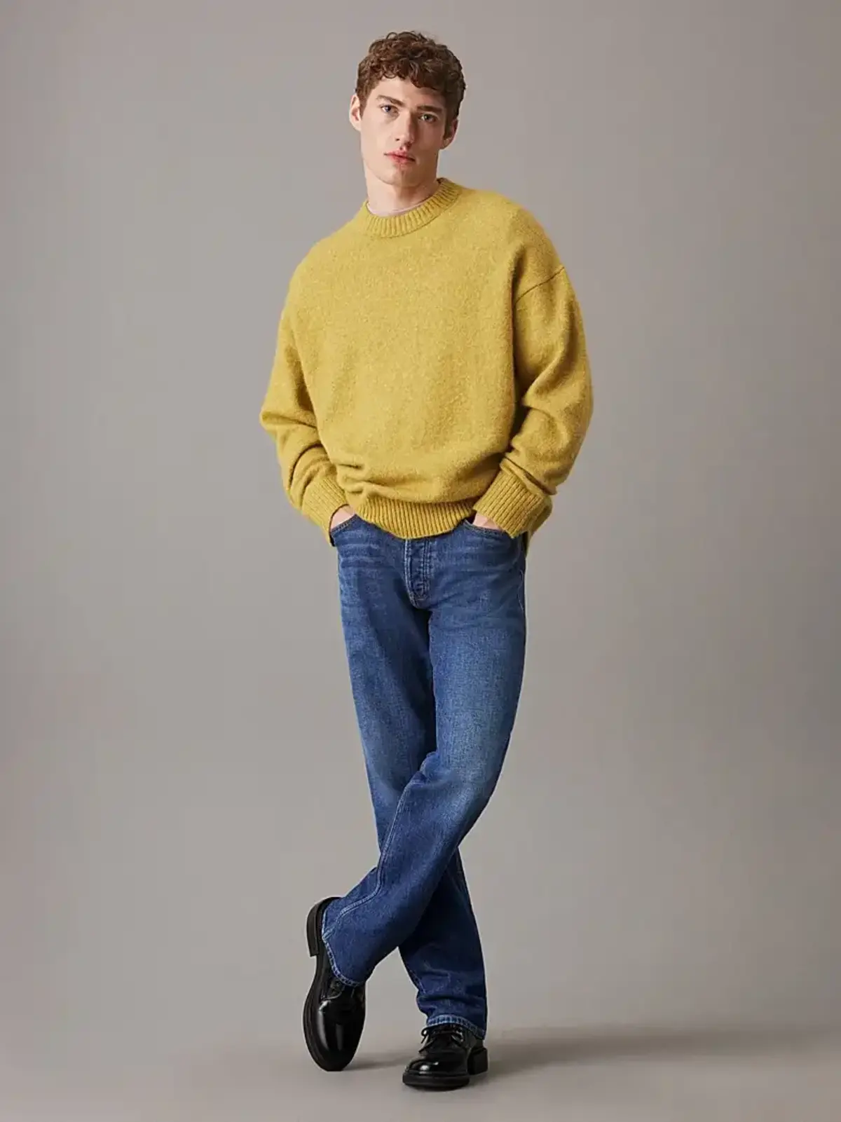 Calvin Klein STANDARD STRAIGHT Siyah Erkek Pantolon