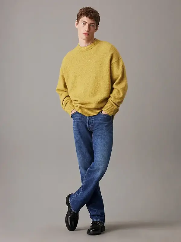 Calvin Klein STANDARD STRAIGHT Siyah Erkek Pantolon