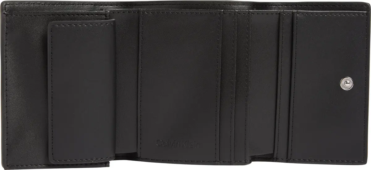 Calvin Klein CK MUST TRIFOLD XS Kadın Siyah Cüzdan