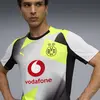 Puma BVB Away Jersey Replica Gri Erkek Forma