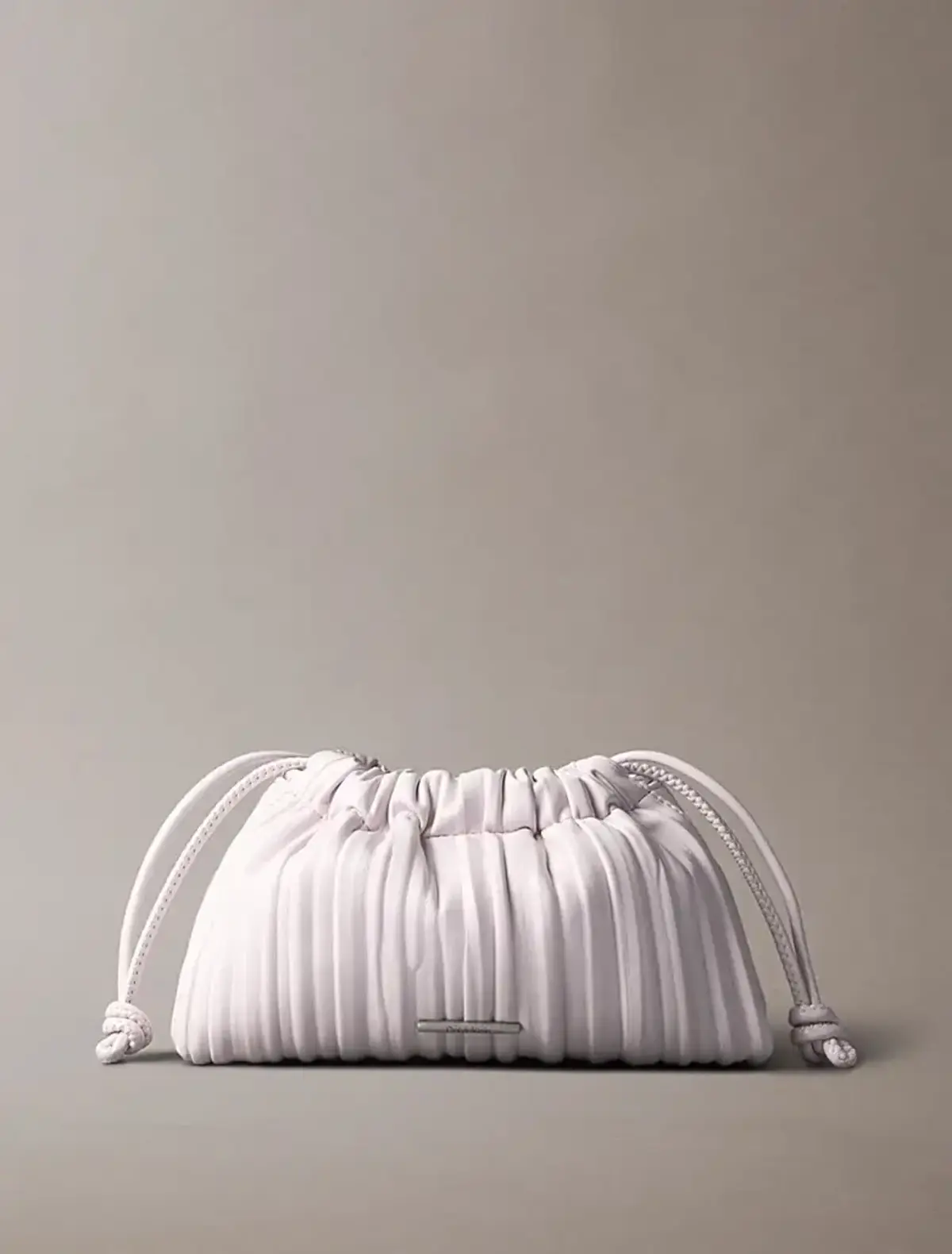 Calvin Klein PLISSE MINI DRAWSTRING BAG Pembe Kadın El Çantası