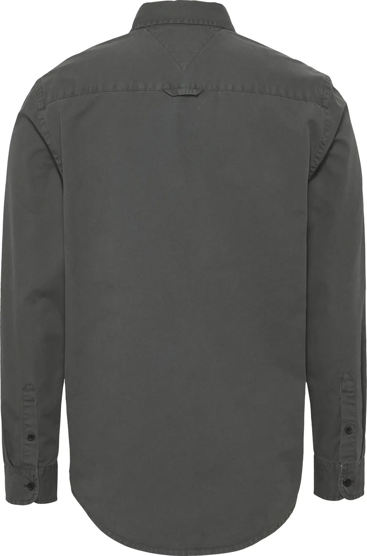 Tommy Hilfiger TJM REG WASHED TWILL, PT2 Gri Erkek Gömlek