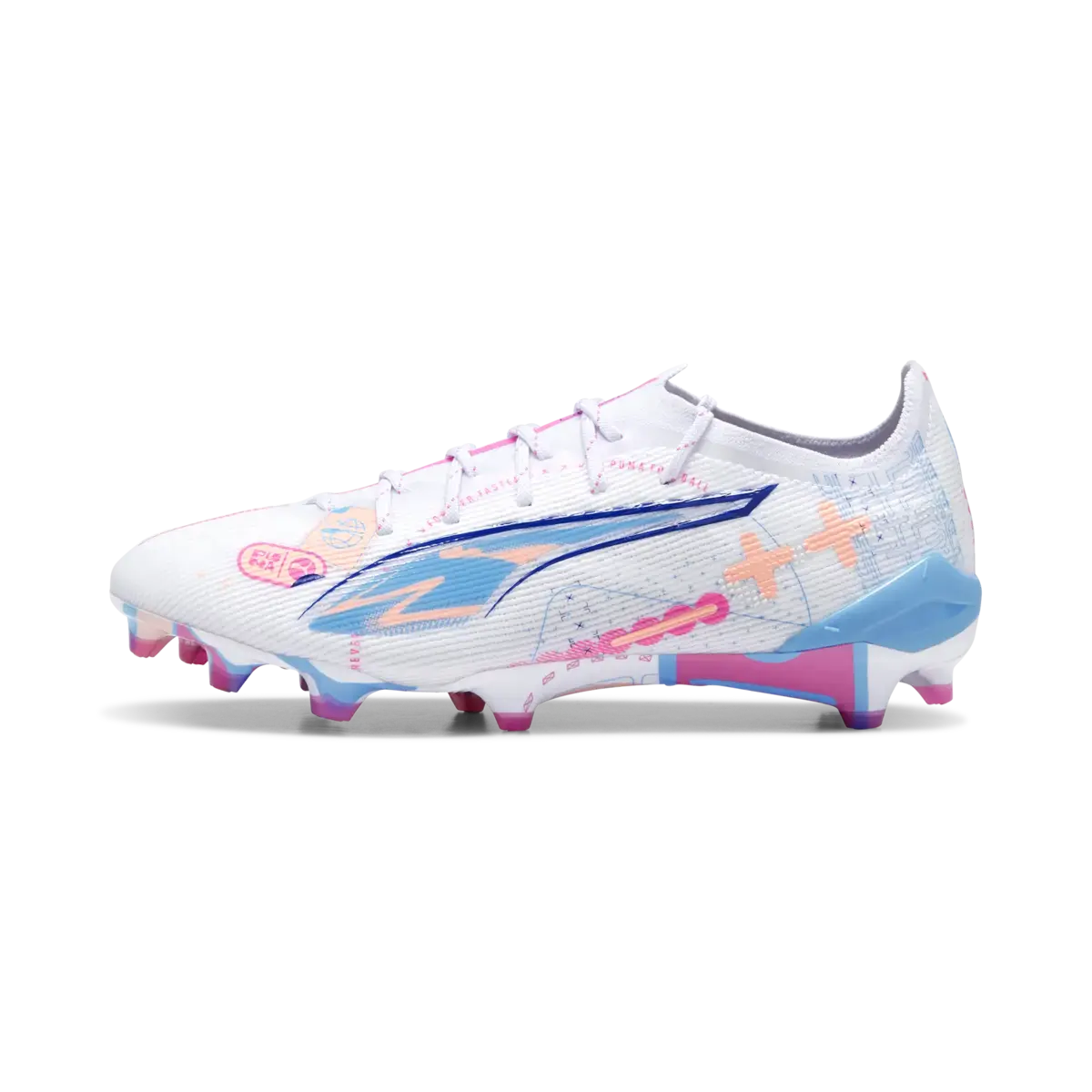 Puma ULTRA 5 ULTIMATE VOL. UP FG Beyaz Unisex Krampon