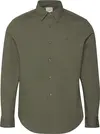 Calvin Klein LS SOLID STRETCH CLASSIC SHIRT Erkek Yeşil Gömlek