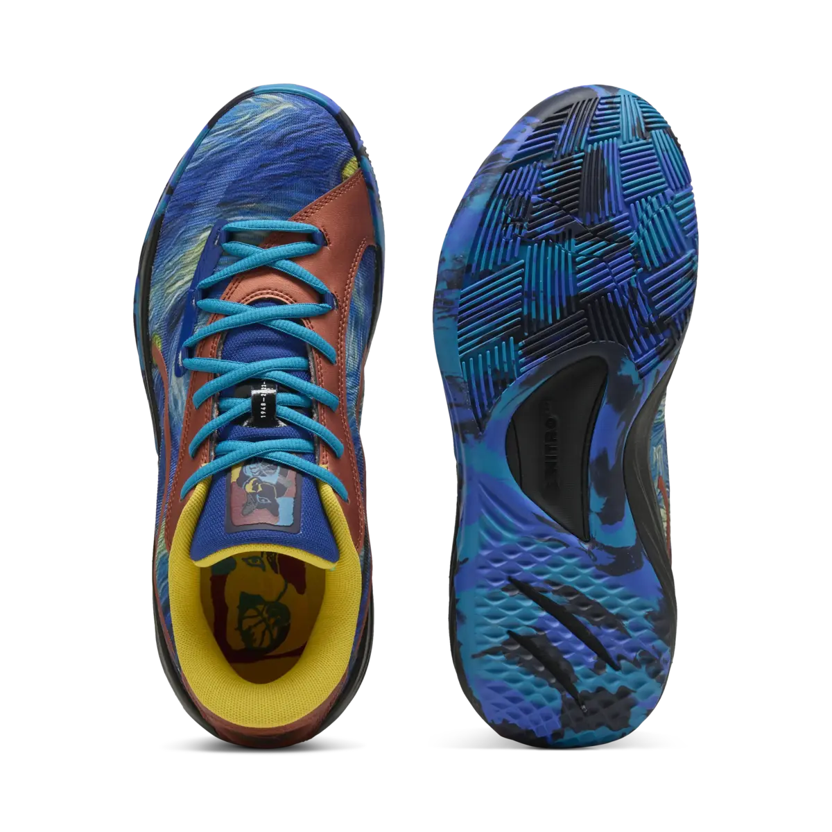 Puma All-Pro Nitro  Dylan Exhibit Lacivert Unisex Basketbol Ayakkabısı