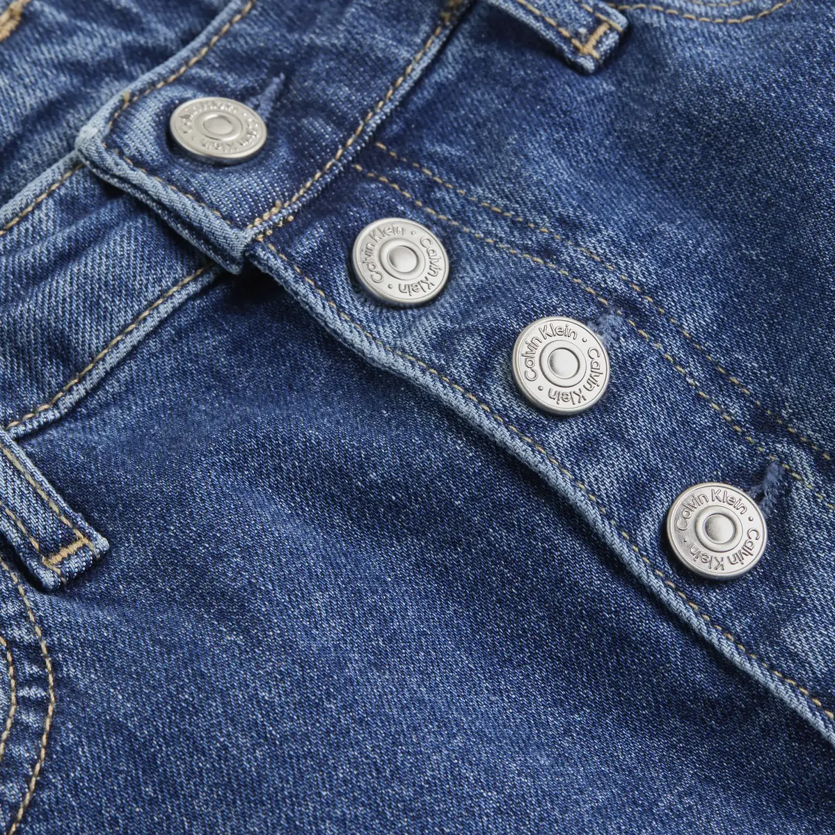 Calvin Klein MOM SHORT, 1BJ Lacivert Kadın Şort