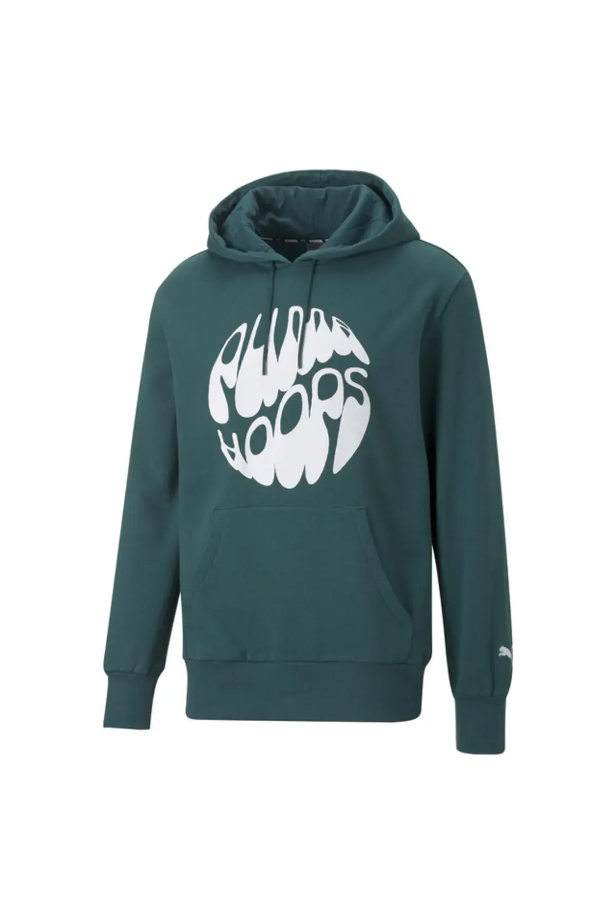 Puma Graphic Booster Hoodie 2 Yeşil Erkek Basketbol Hoodie