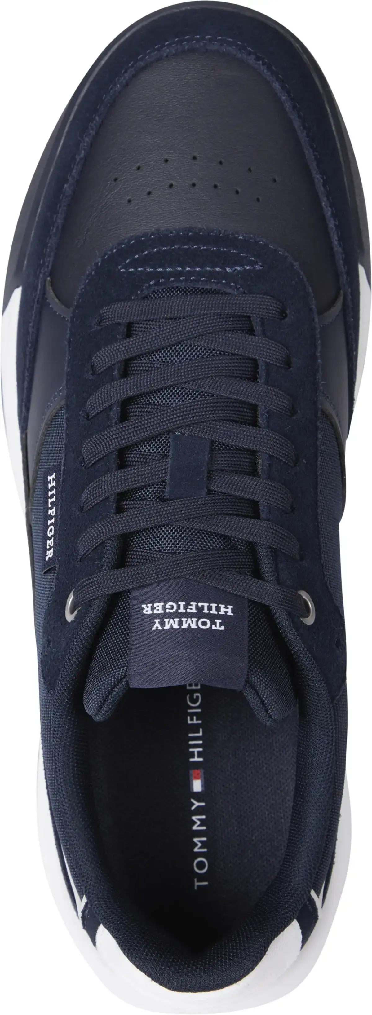 Tommy Hilfiger RETRO RUNNER MIX RWB, DW5 Siyah Erkek Spor Ayakkabı & Sneaker