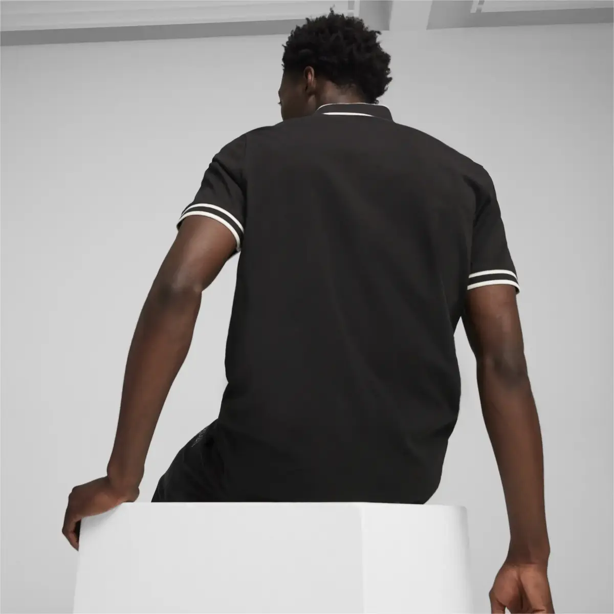 Puma SQUAD Polo Siyah Erkek Polo T-Shirt