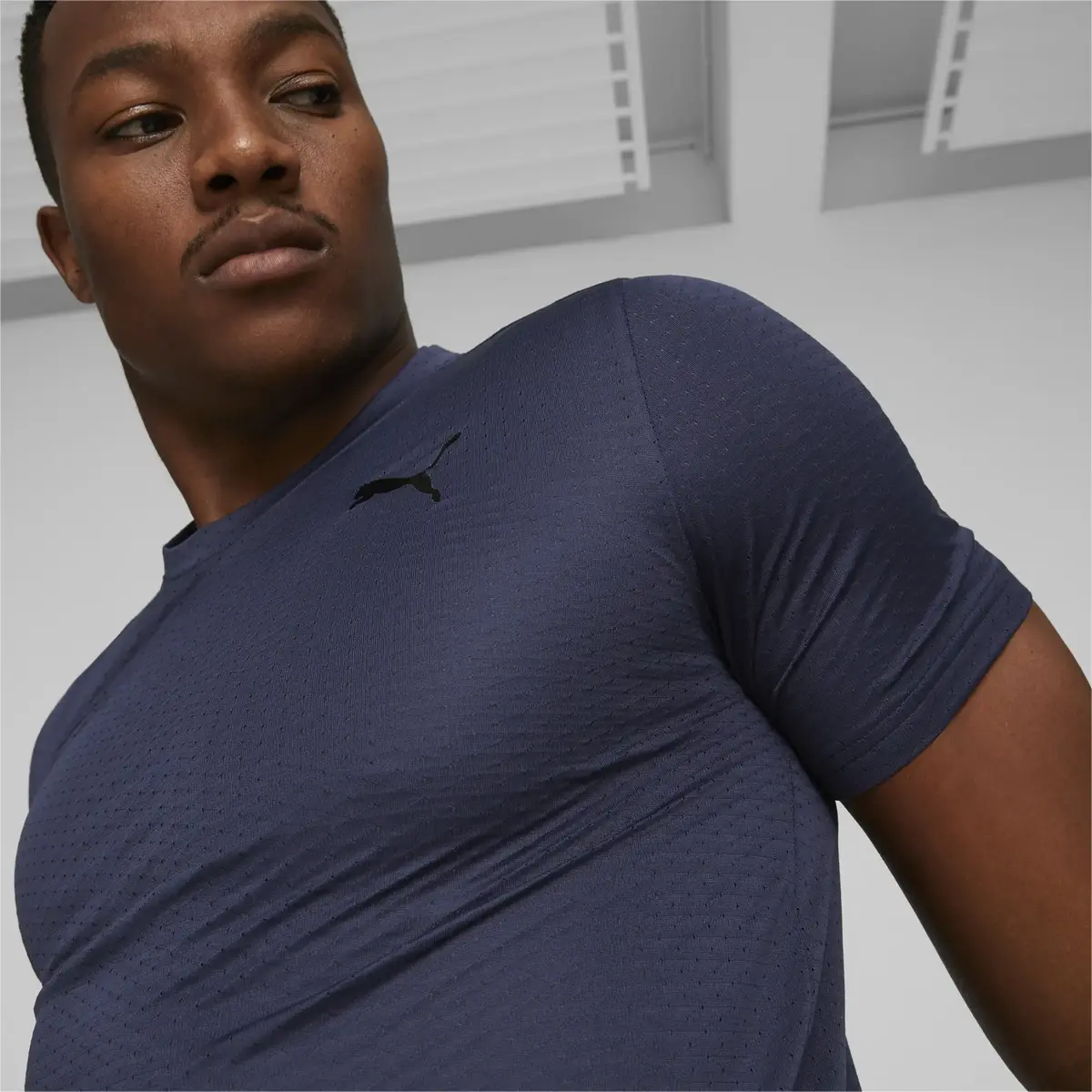 Puma TRAIN FAV BLASTER TEE Lacivert Erkek T-Shirt