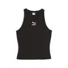 Puma CLASSICS Ribbed Slim Tank Siyah Kadın T-Shirt