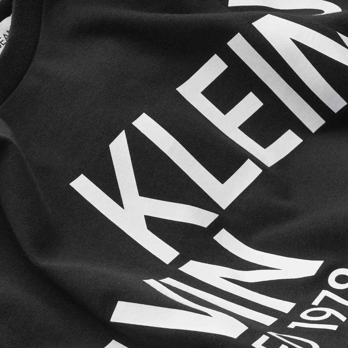 Calvin Klein INST HERO LOGO T-SHI Kadın Siyah T-Shirt