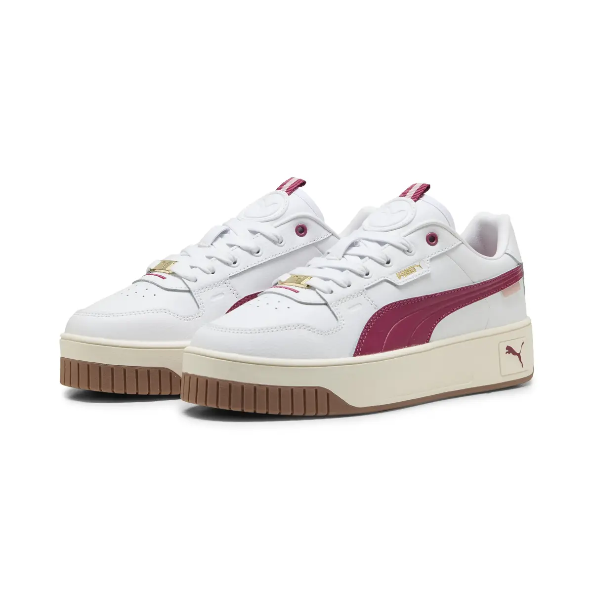 PUMA Carina Street Lux Beyaz Kadın Günlük Spor Ayakkabı
