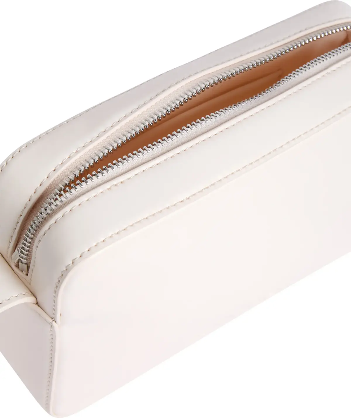 Calvin Klein EMBOSSED LOGO CAMERA, 67U Krem Kadın Çanta