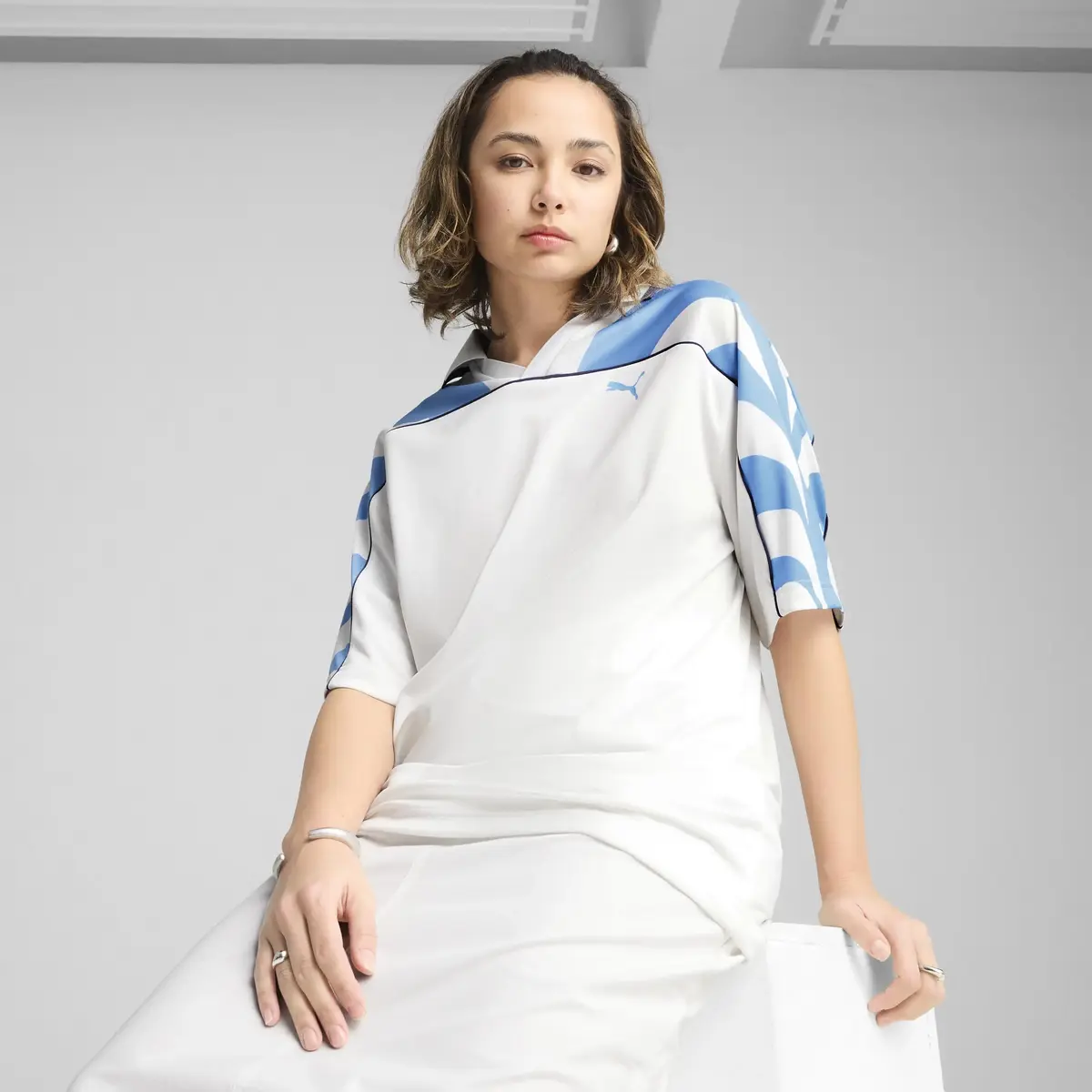 PUMA FUTURE.PUMA.ARCHIVE Jersey Beyaz Erkek Forma