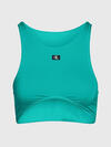 Calvin Klein CROP TOP, D09 Kadın Yeşil Bralet
