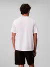 Calvin Klein SS 20S ACID WASH GRA Beyaz Erkek Tişört