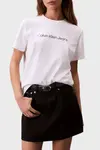 Calvin Klein A- INST. LOGO CLASSIC TEE SS Beyaz Kadın Tişört Calvin Klein A- INST. LOGO CLASSIC TEE SS Beyaz Kadın Tişört