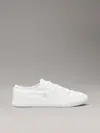 Calvin Klein ESS VULC LOW MG CANV, 0K4 Beyaz Erkek Spor Ayakkabı & Sneaker