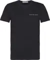 Calvin Klein CHEST INSTITUTIONAL Erkek Siyah T-Shirt