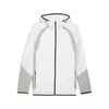 Puma EVOSTRIPE FZ Hoodie DK Beyaz Erkek Fermuarlı Üst