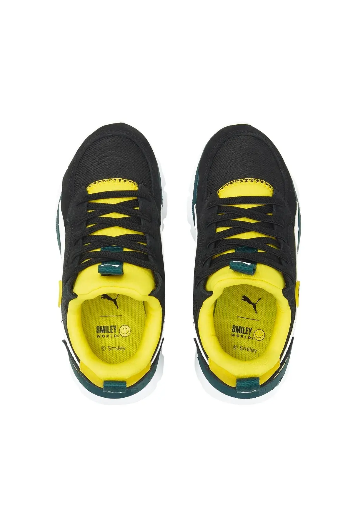 Puma Wr Flex Slip On Smıleyworld Ps Siyah Çocuk Çocuk Günlük Spor Ayakkabı
