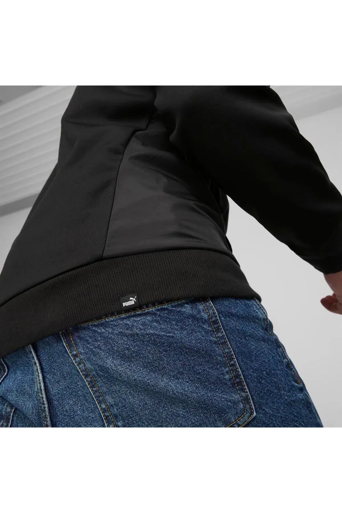 Puma OPEN ROAD Crew DK Siyah Erkek Sweatshirt