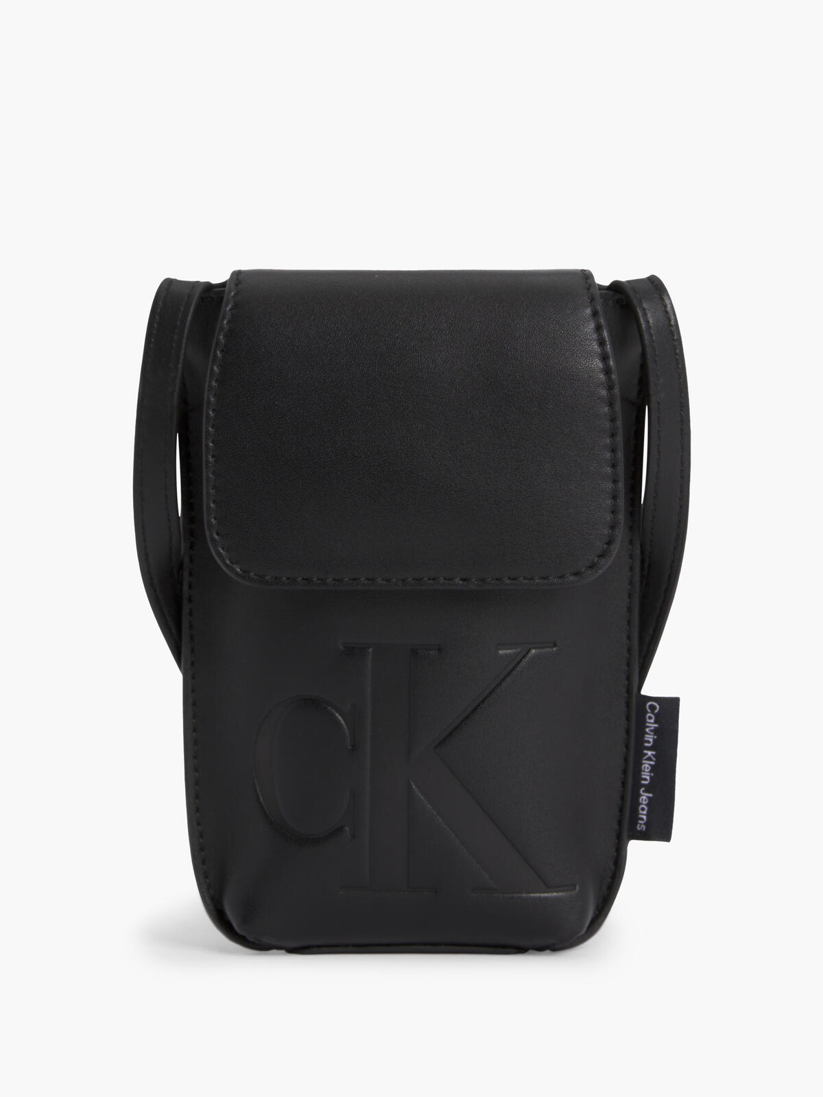 Calvin Klein DEBOSSED LOGO CROSSB Erkek Siyah Çanta
