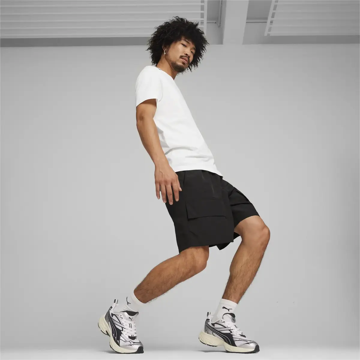 Puma CLASSICS Cargo Shorts 7" WV Siyah Erkek Şort