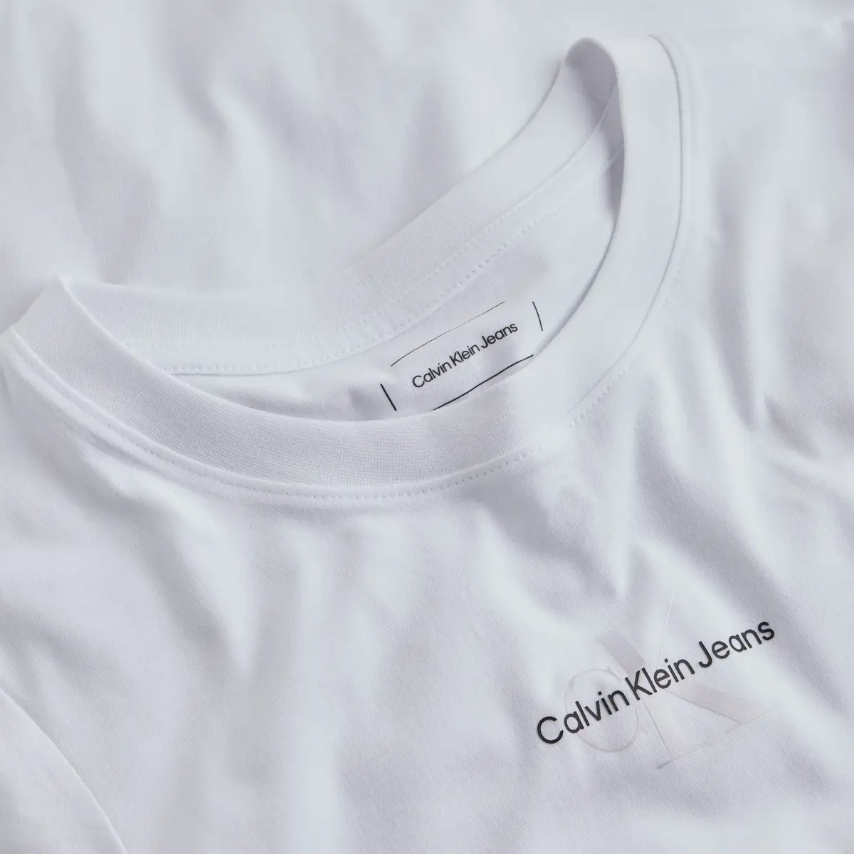 Calvin Klein Beyaz Kadın T-Shirt & Polo
