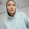 Puma INFUSE Relaxed Hoodie TR Açık Mavi Kadın Sweatshirt