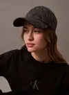 Calvin Klein LOGO JACQUARD BASEBALL CAP Siyah Erkek Şapka Calvin Klein LOGO JACQUARD BASEBALL CAP Siyah Erkek Şapka