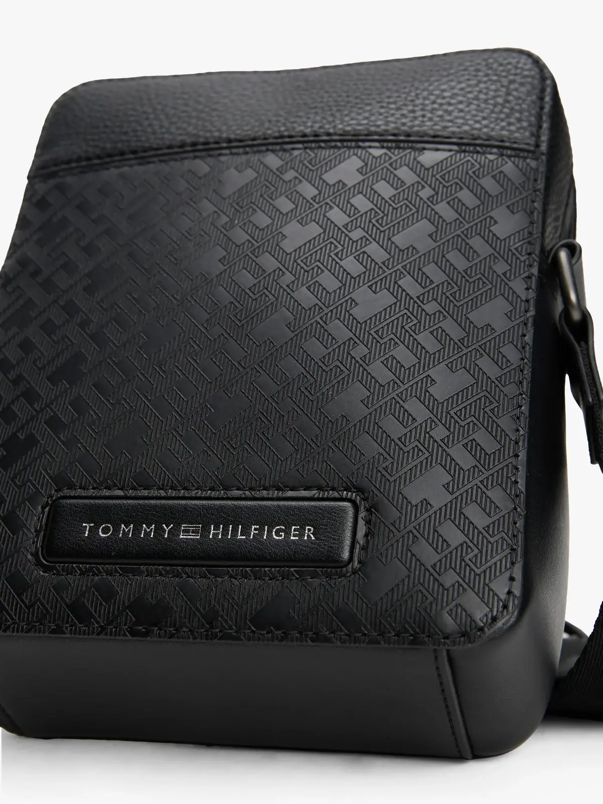 Tommy Hilfiger TH MONOGRAM MINI PRE, BDS Siyah Erkek Çanta & Cüzdan